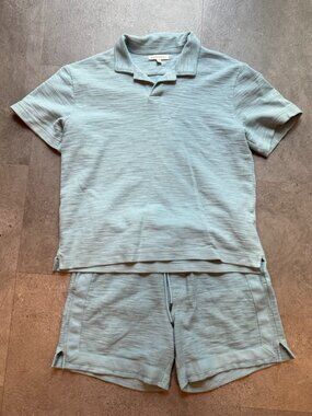 Banana Republic Blue Matching Set Size Medium Like New